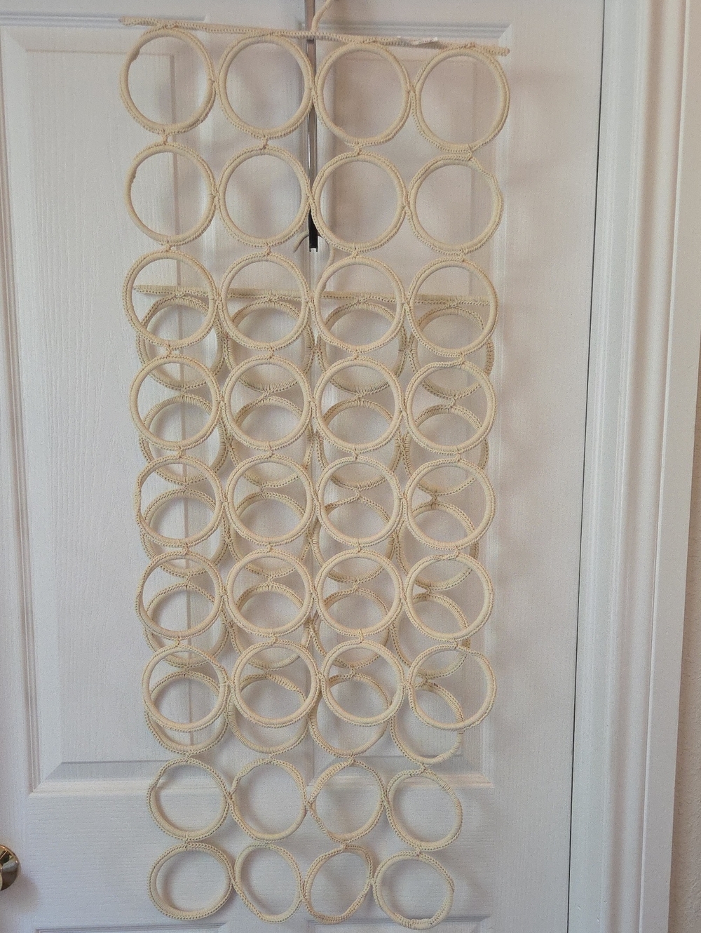 2 IKEA Cream Rope Hanging KOMPLEMENT Organizer-set Of 2